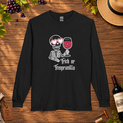 Trick or Tempranillo Long Sleeve T-Shirt