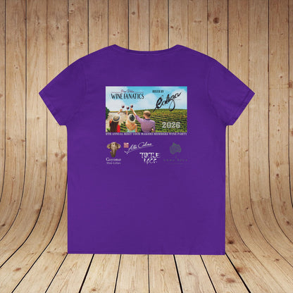 PRWF 2026 Commemorative Meet Your Makers Party Ladies V-Neck Tee