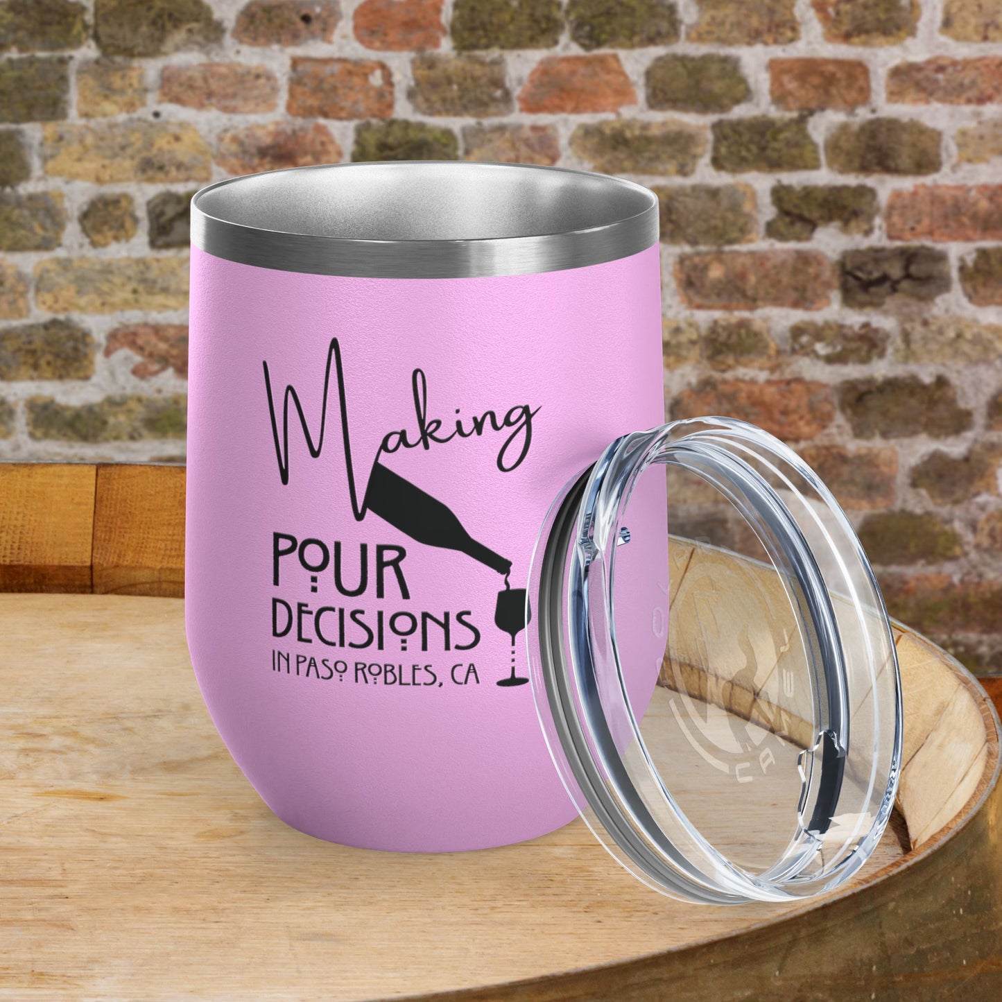 Making Pour Decisions PRWF 12oz Wine Tumbler