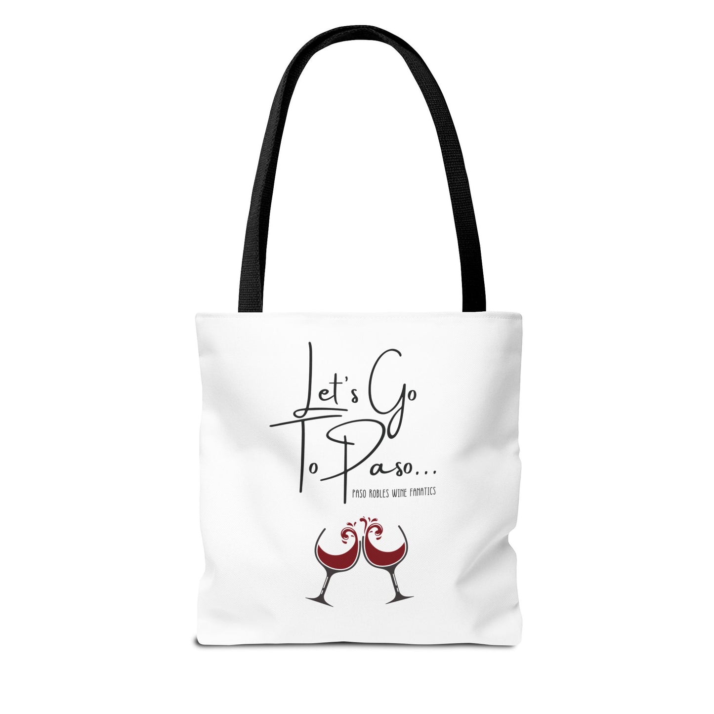 Paso Robles Wine Fanatics Tote Bag -   Logo Design