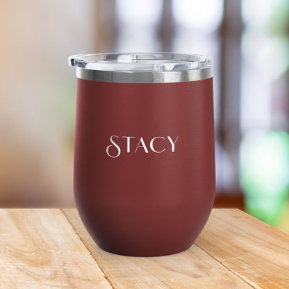 Merloaded 12oz Personalized Wine Tumbler