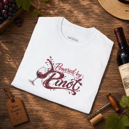 Powered By Pinot Crewneck T-Shirt