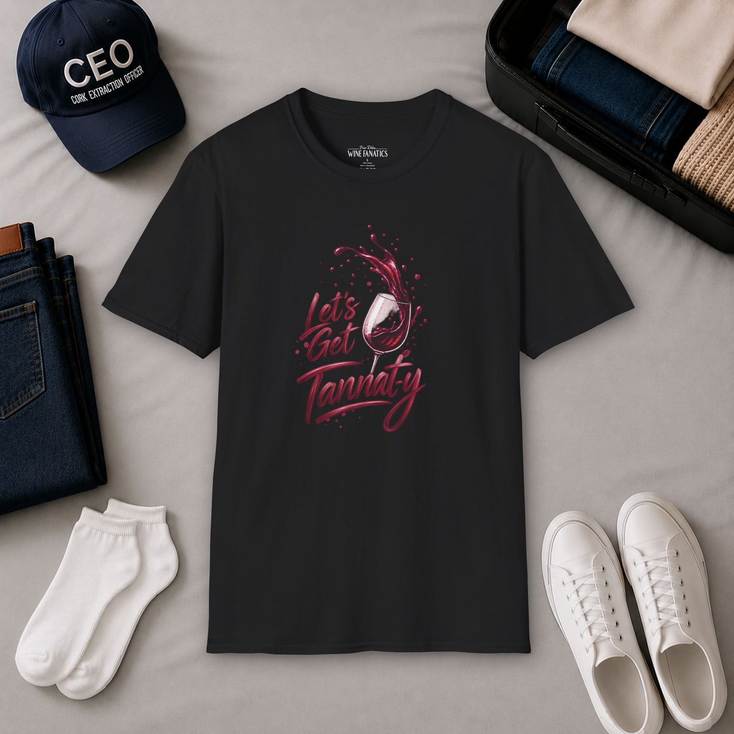 Let's Get Tannat-y  Crewneck Tee