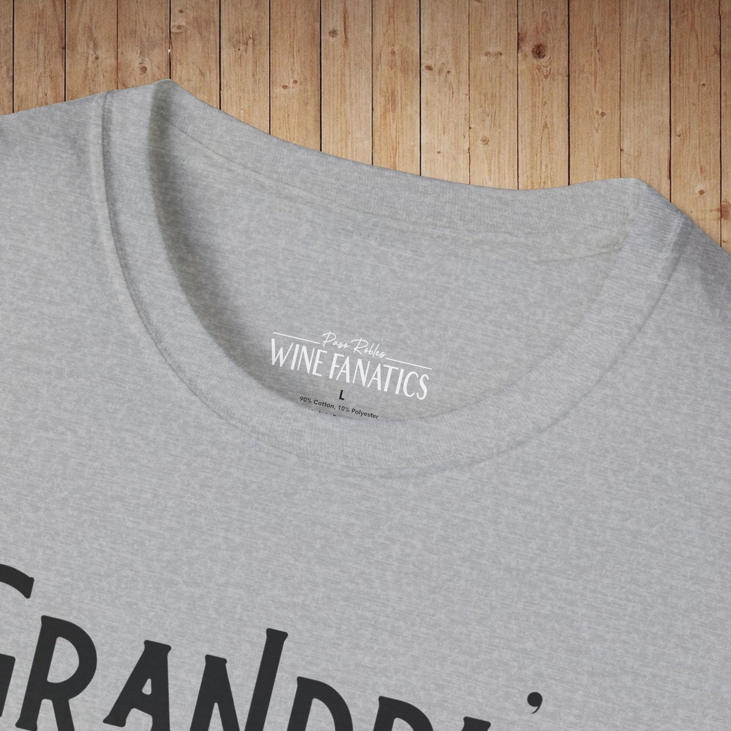 Grandpa's Reason To Wine Personalized T-Shirt