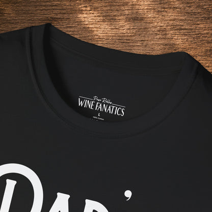 Dad's Reason To Wine Personalized Crew Neck T-Shirt