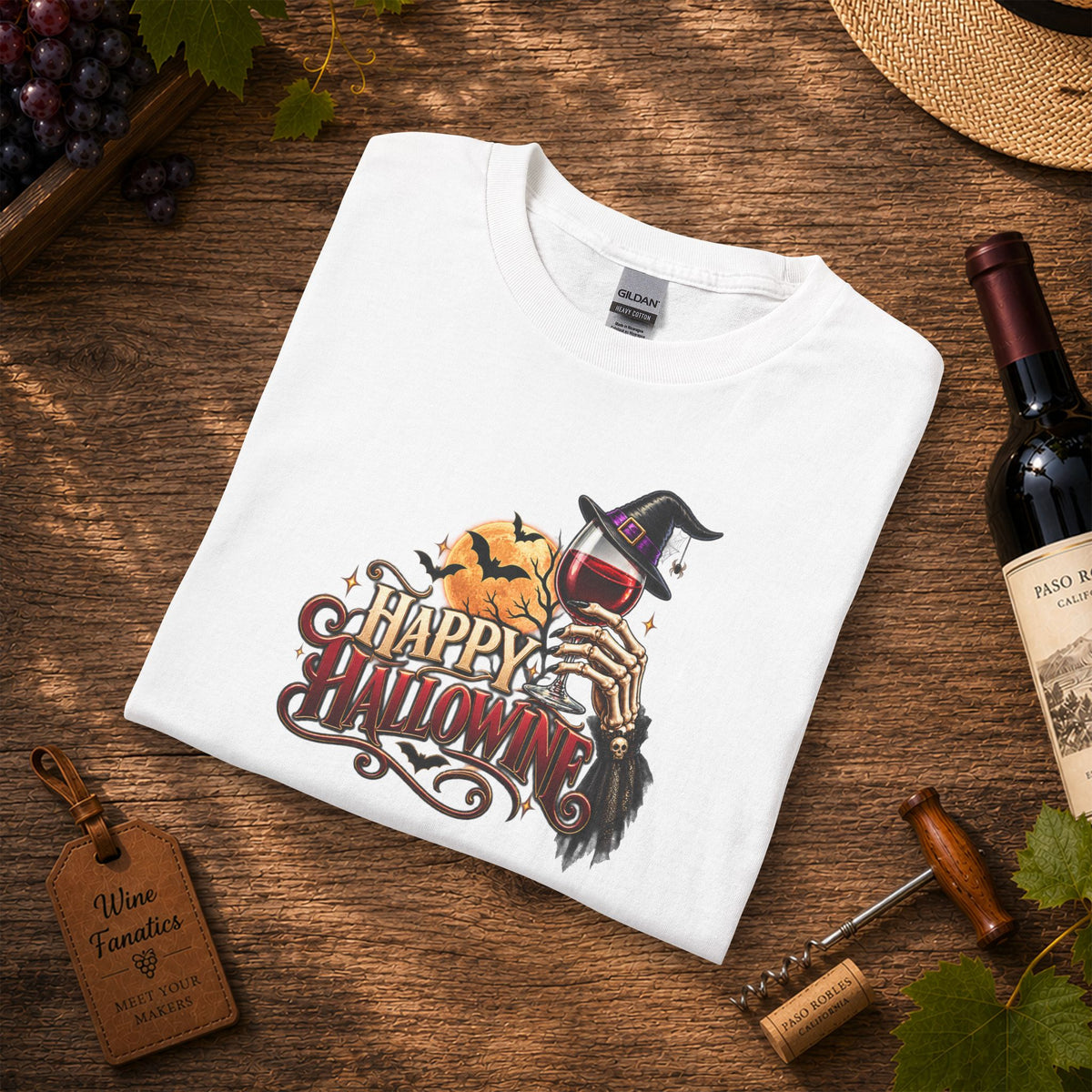 Happy Hallowine Long Sleeve T-Shirt