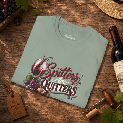 Spitters Are Quitters Crewneck T-Shirt
