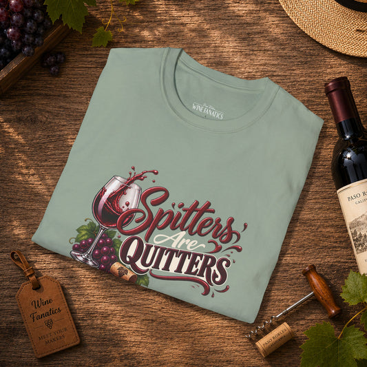 Spitters Are Quitters Crewneck T-Shirt