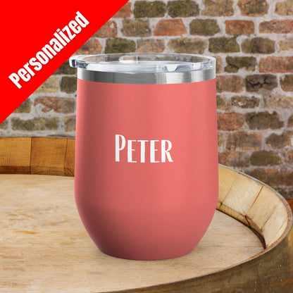 CEO Cork Extraction Officer Personalized 12oz Wine Tumbler