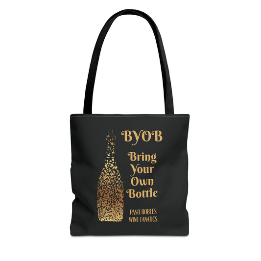 BYOB Bring Your Own Bottle Tote Bag