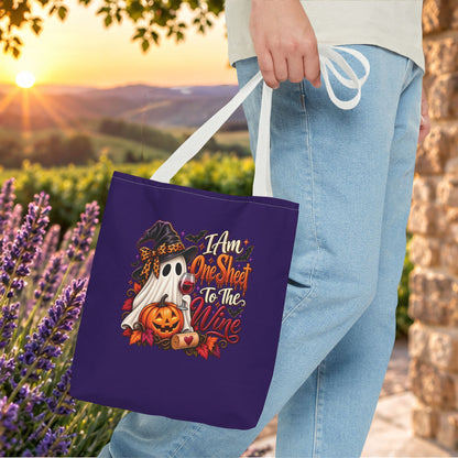 I Am One Sheet To The Wine Personalized Tote Bag