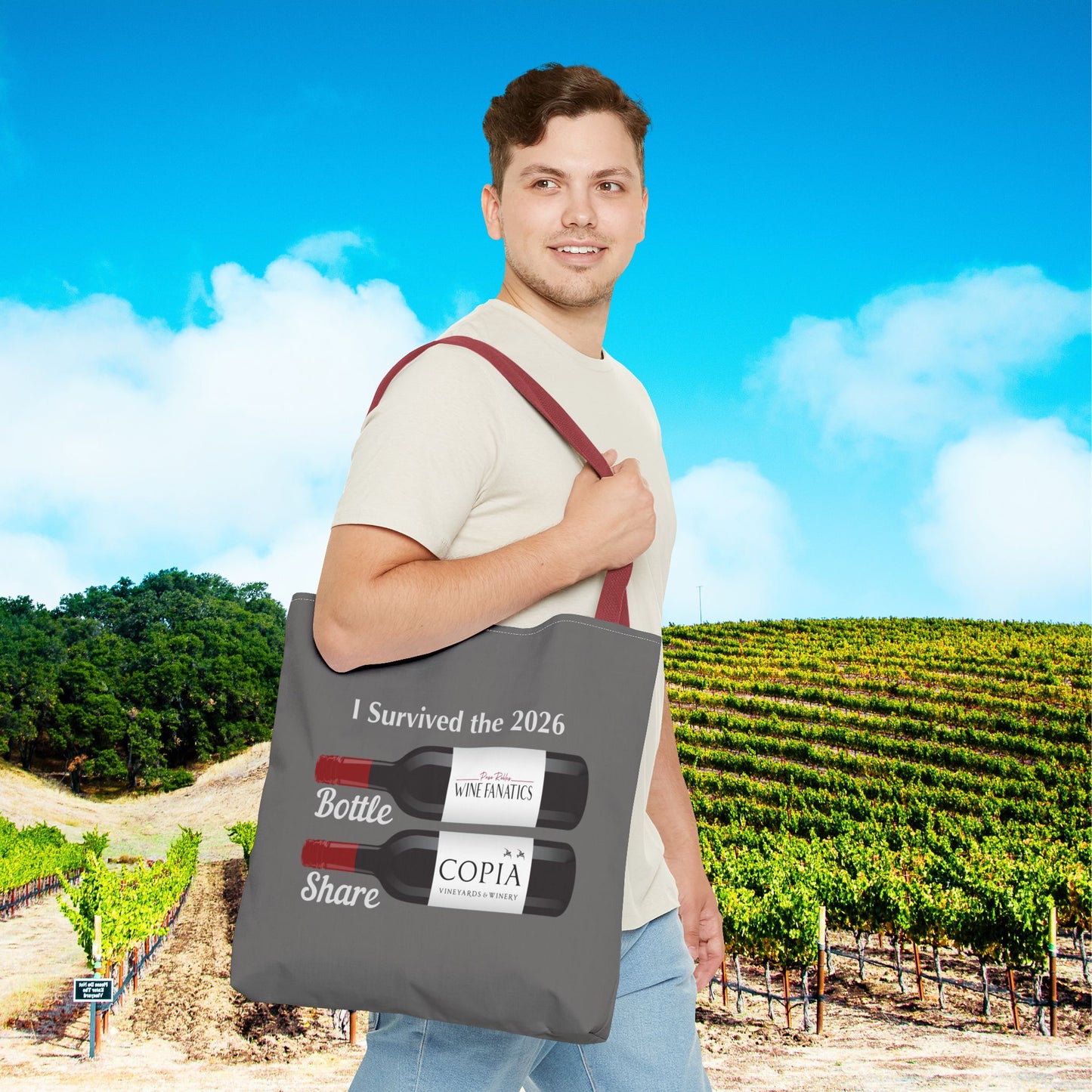 PRWF 2026 Bottle Share Tote Bag
