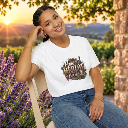 How Merlot Can You Go Crewneck T-Shirt