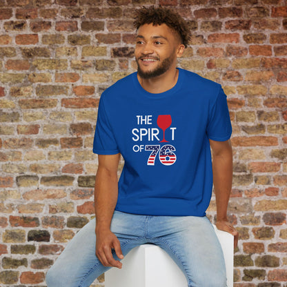 The Spirit of 76 Independence Day Unisex Softstyle T-Shirt