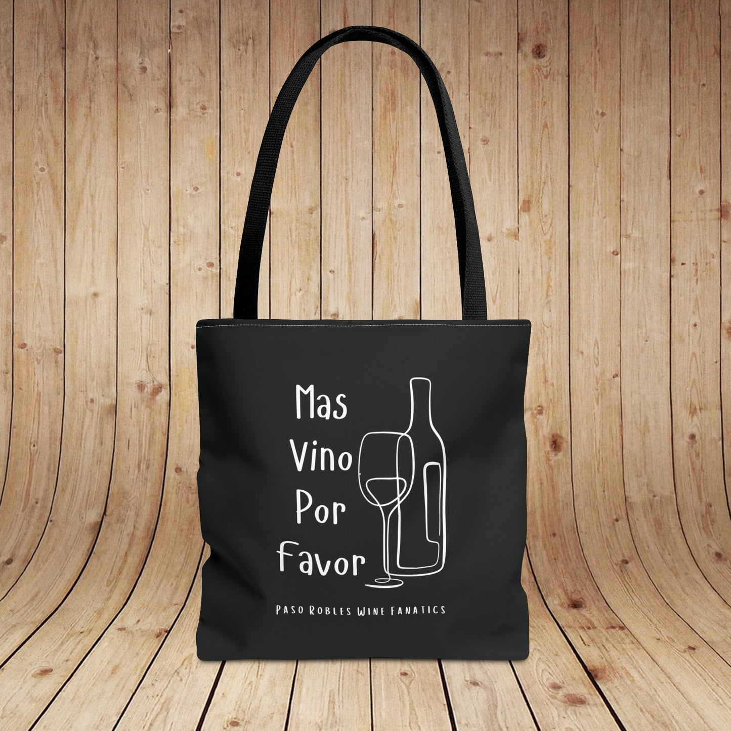 Mas Vino Por Favor Tote Bag