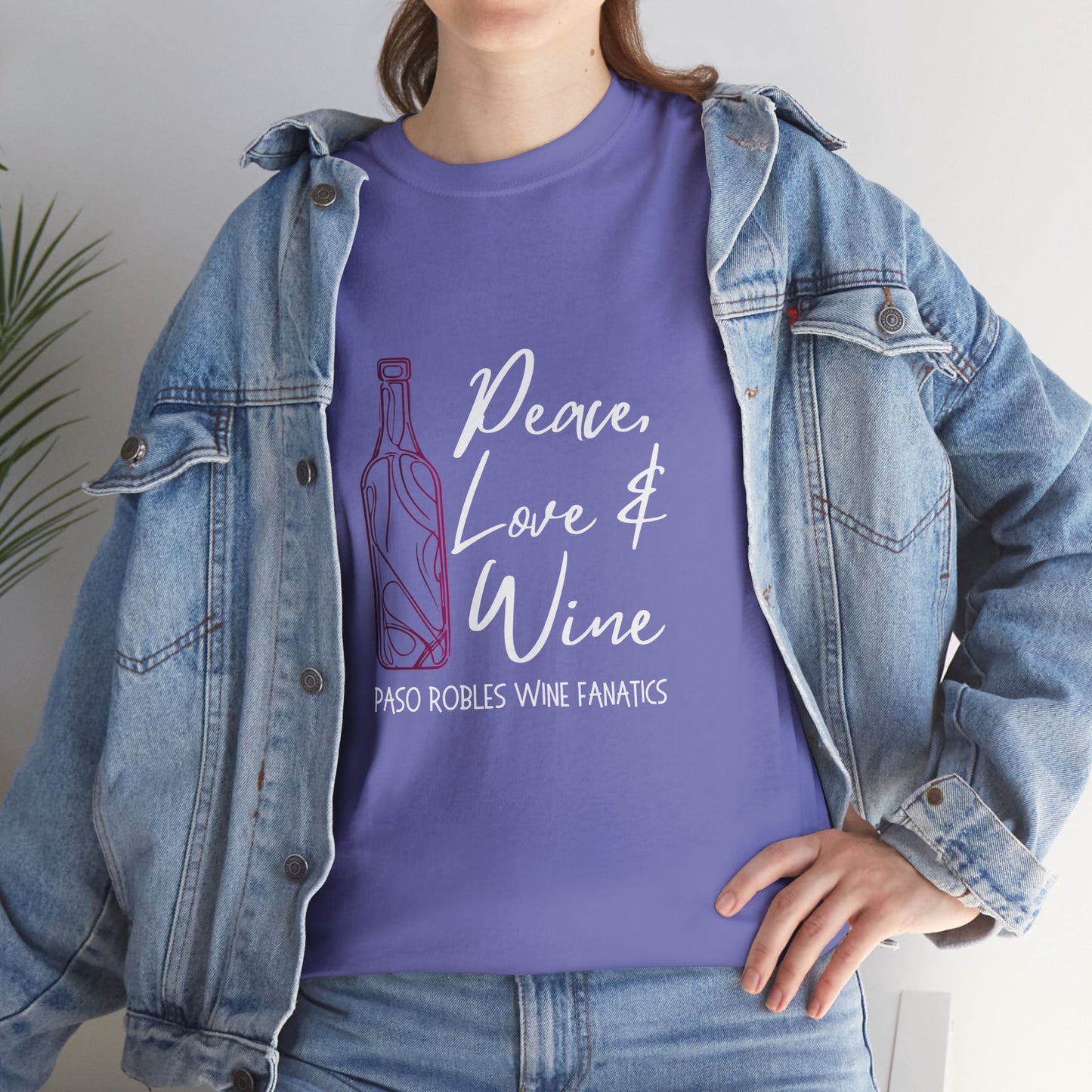 Peace, Love & Wine Tee