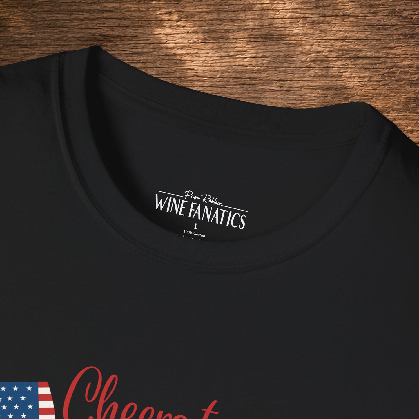 Cheers to 250 Years Independence Day Unisex Softstyle T-Shirt
