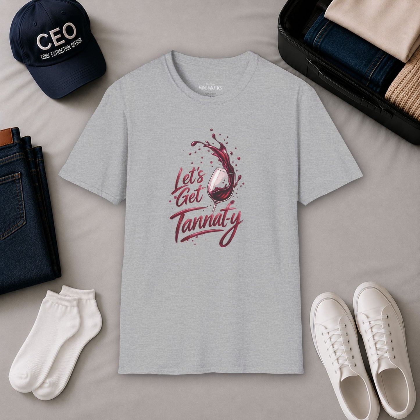 Let's Get Tannat-y  Crewneck Tee