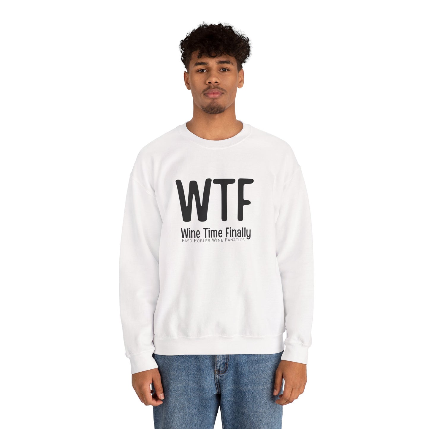 WTF Wine Tasting Finally Sweatshirt