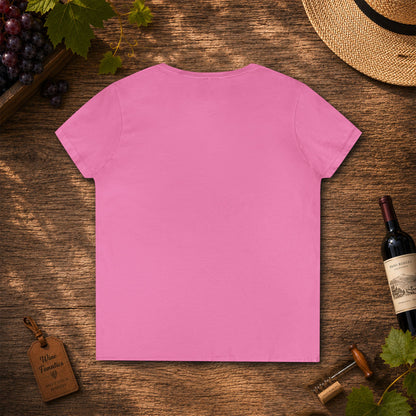 Oh Sip It's A Girl's Trip Personalized Ladies V-Neck Tee