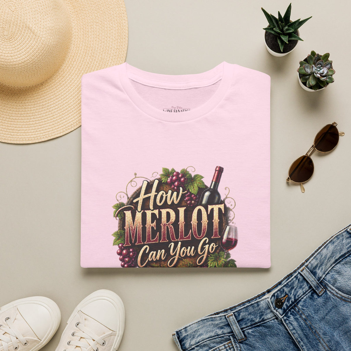 How Merlot Can You Go Crewneck T-Shirt