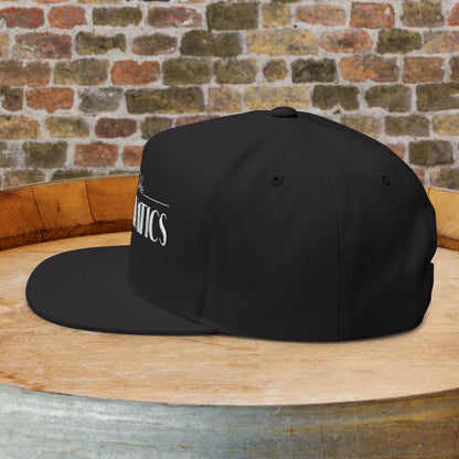 Paso Robles Wine Fanatics Embroidered Logo Flat Bill Cap