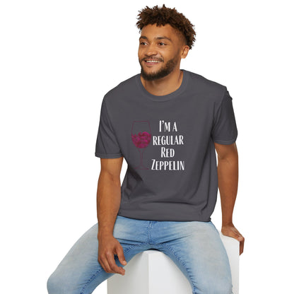 I'm A Regular Red Zeppelin Unisex Softstyle T-Shirt