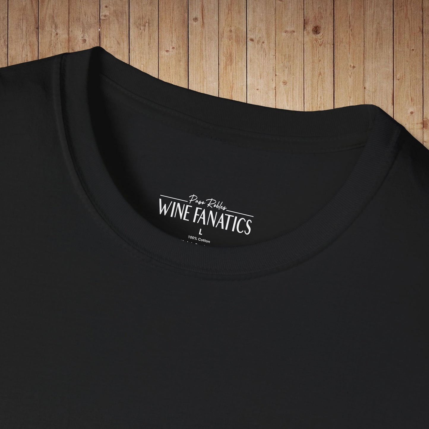 Paso Robles Wine Fanatics Logo Unisex Softstyle T-Shirt