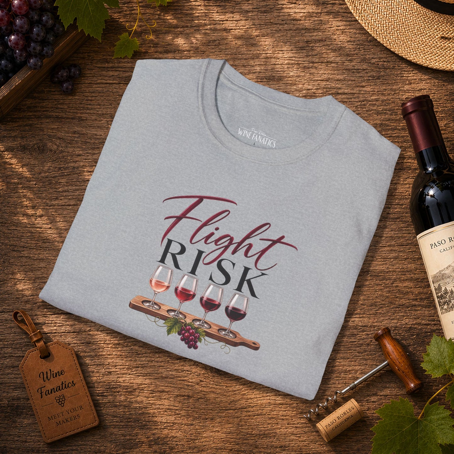 Flight Risk  Crewneck Tee