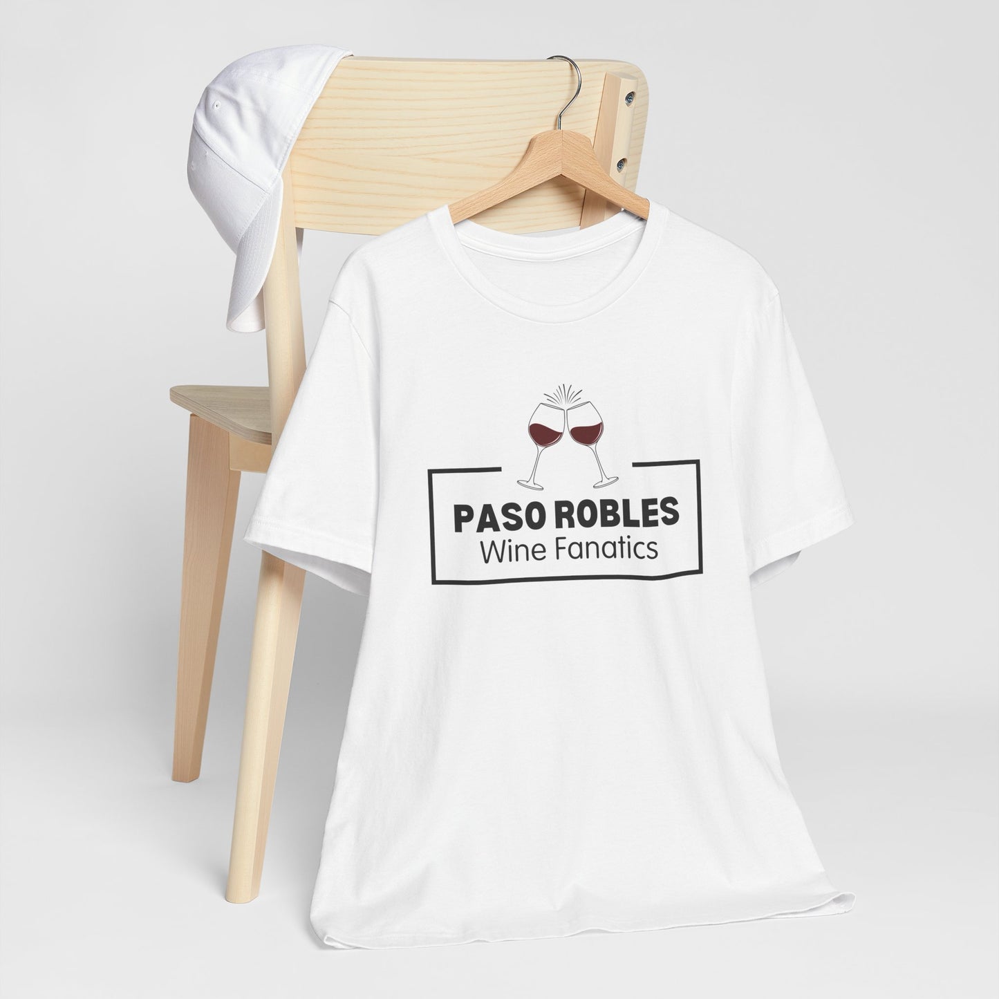 Paso Robles Wine Fanatics Logo Unisex Tee