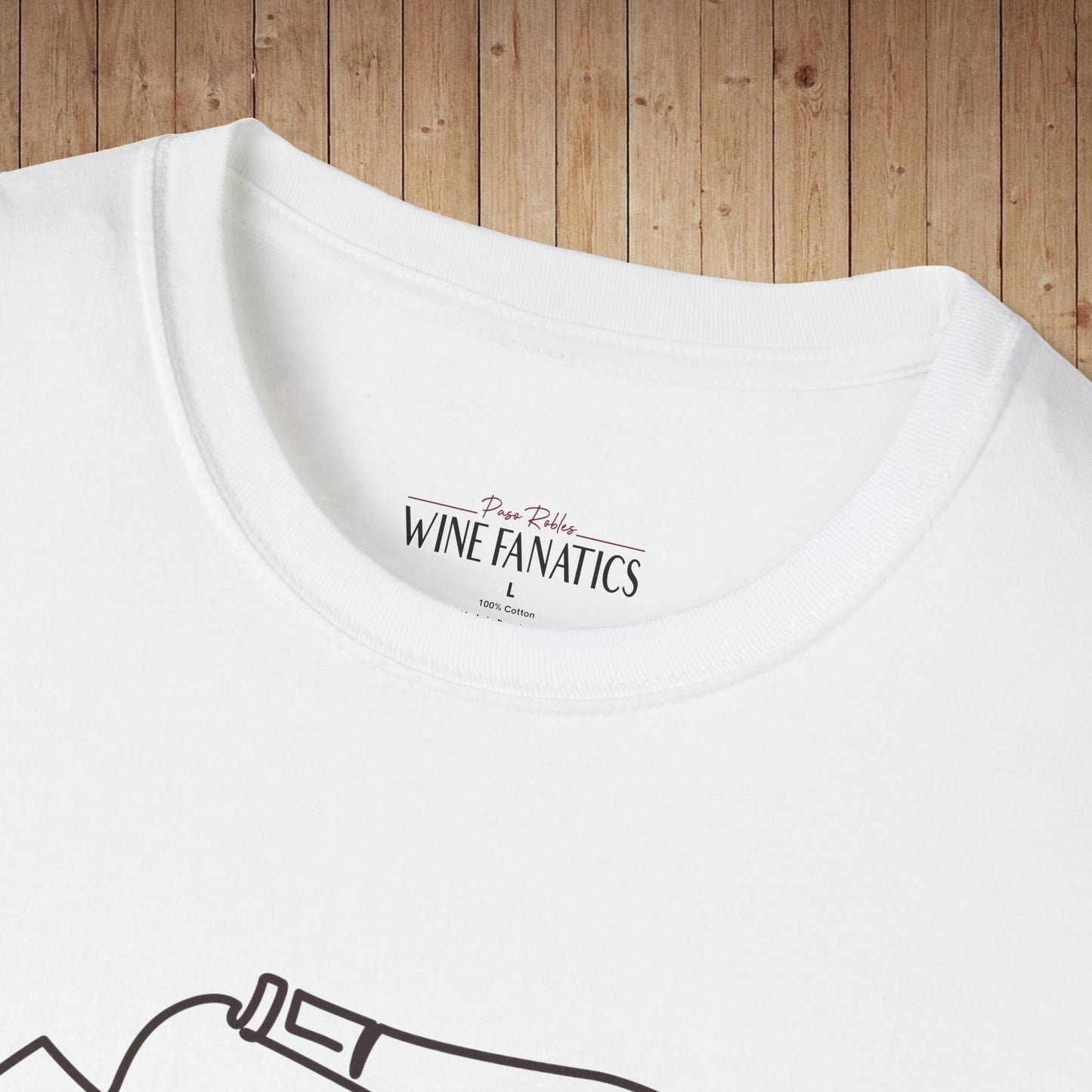 Spitters Are Quitters wine Unisex Softstyle T-Shirt