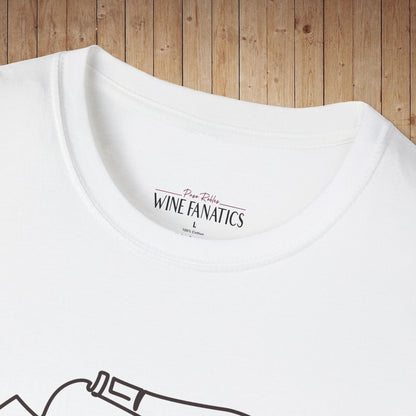 Spitters Are Quitters wine Unisex Softstyle T-Shirt
