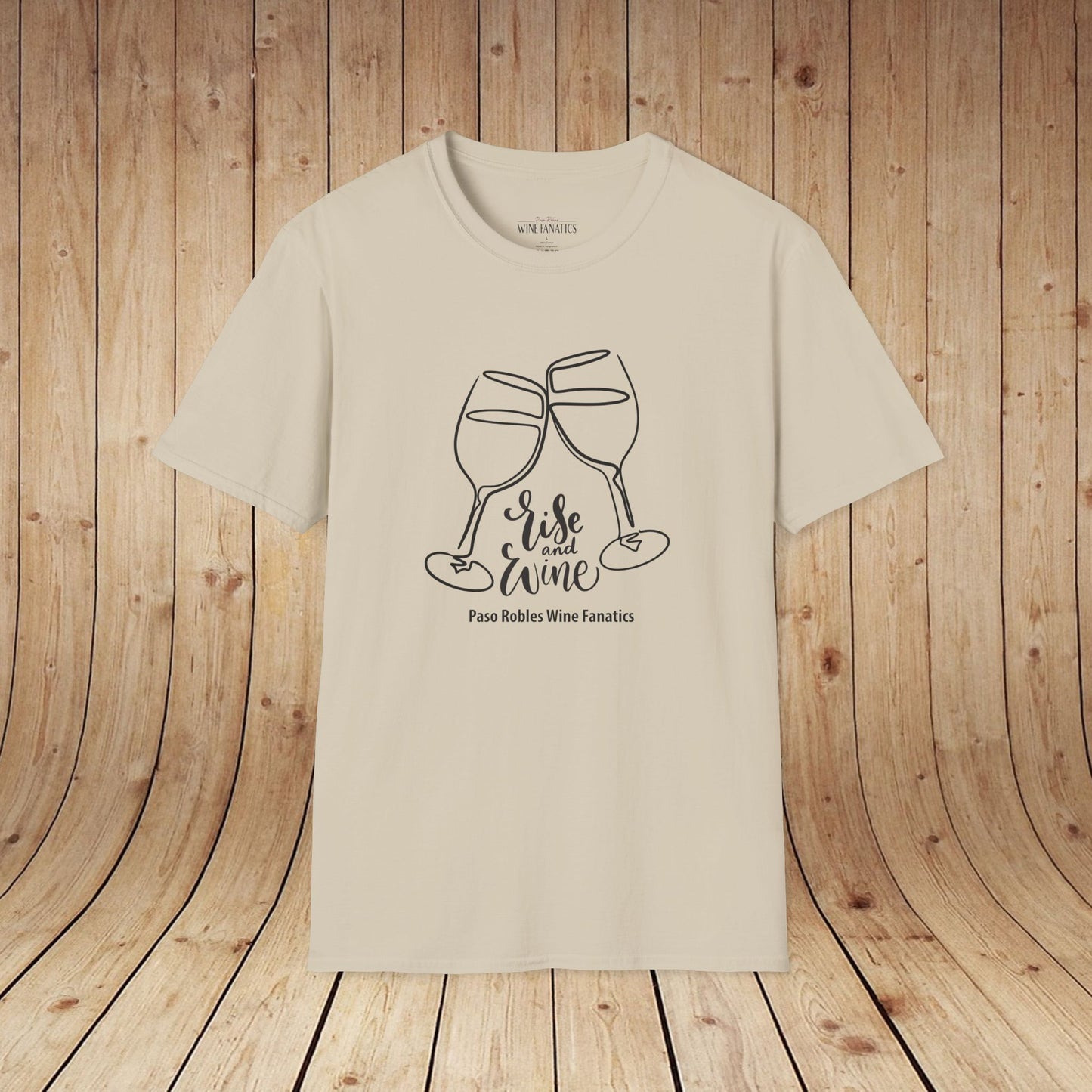 Rise & Wine Unisex Softstyle T-Shirt