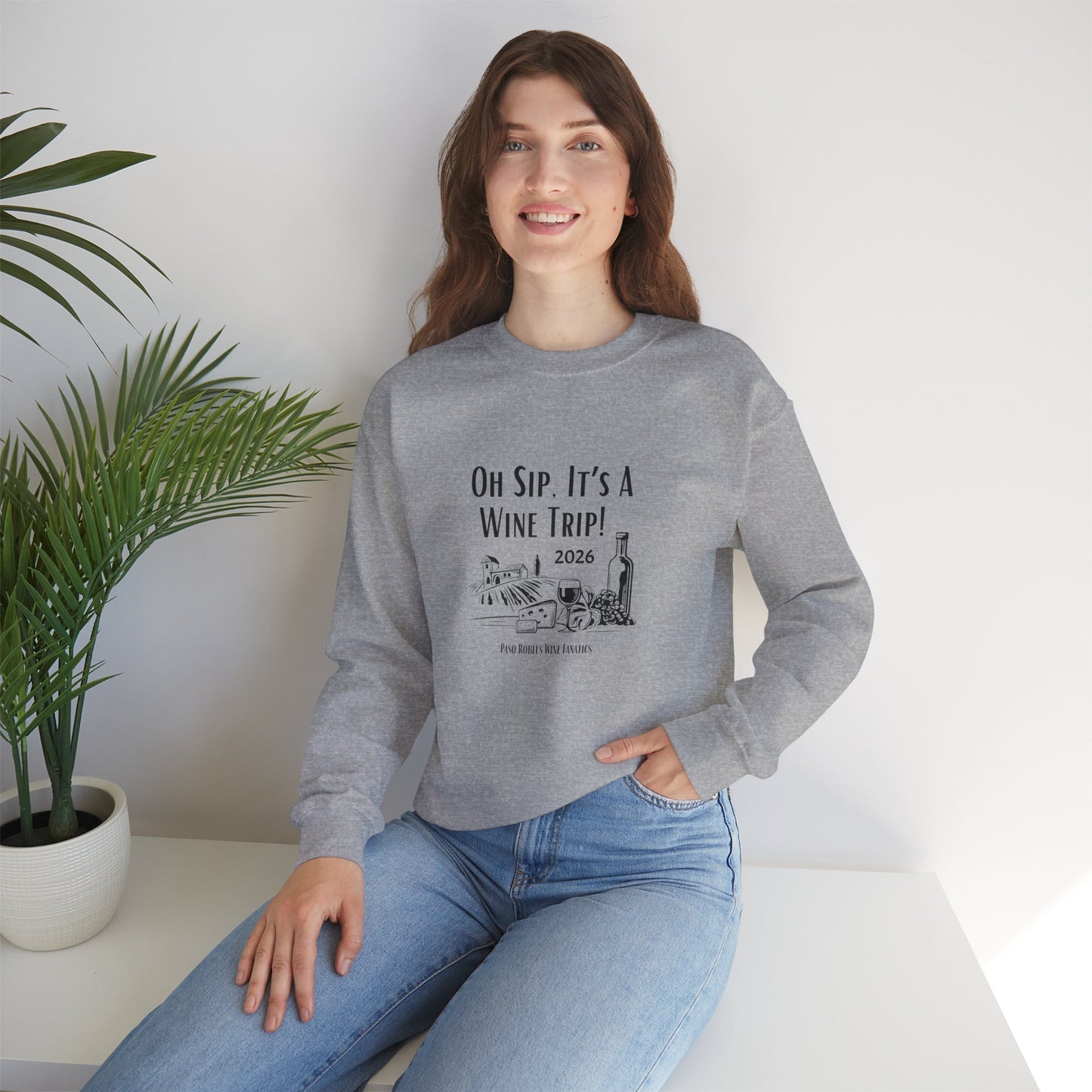 Oh Sip It's A Wine Trip Sweatshirt