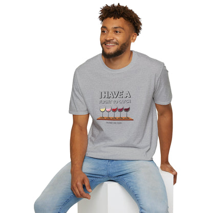 I Have A Flight To Catch Unisex Softstyle T-Shirt