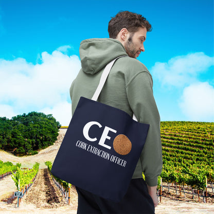 CEO - Cork Extraction Officer Personalized Tote Bag