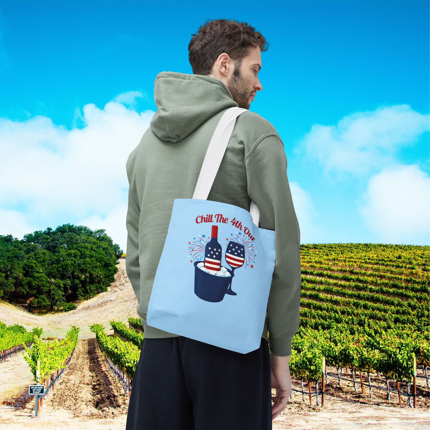 Chill The 4th Out Tote Bag
