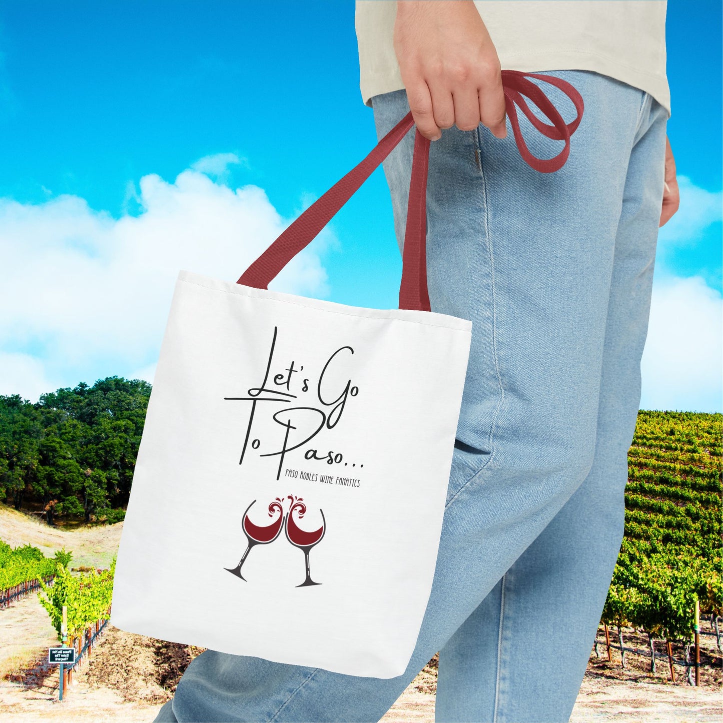 Let's Go To Paso Tote Bag