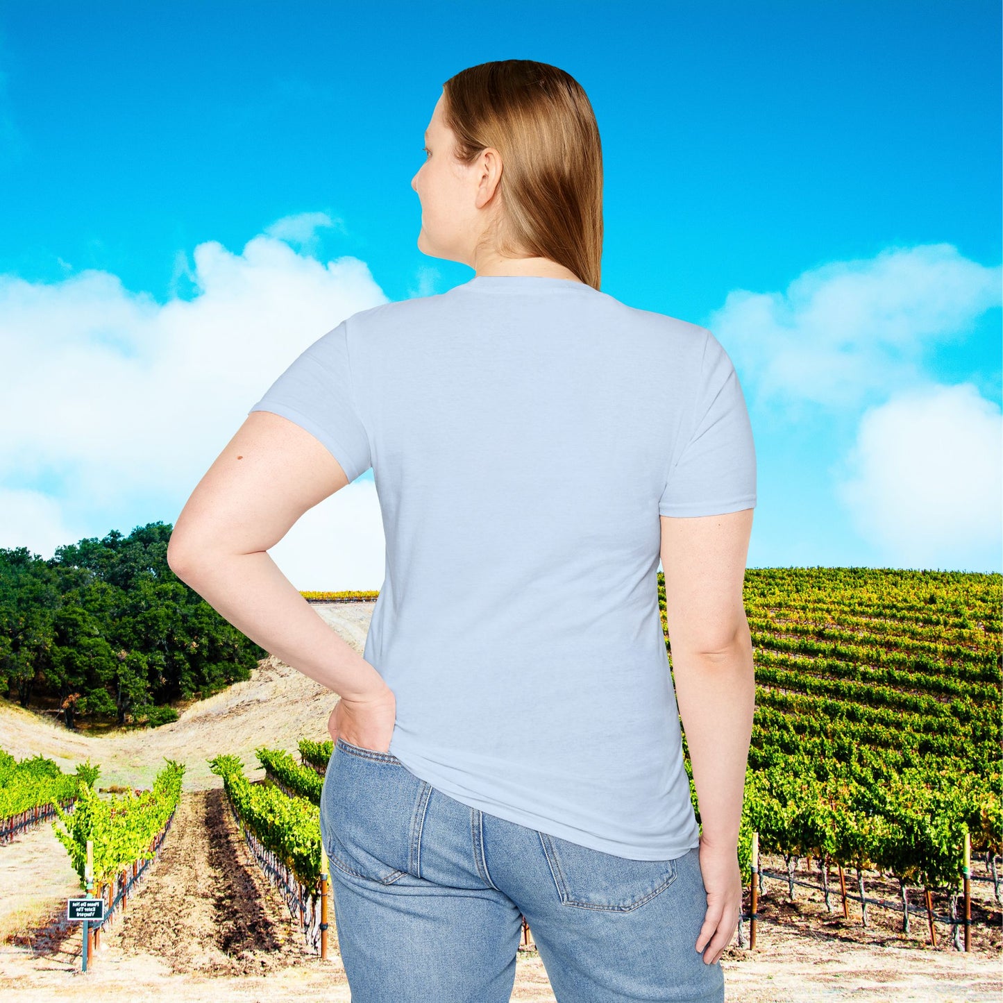Mom's sanity brought to you by Coffee & Wine Personalized Tee