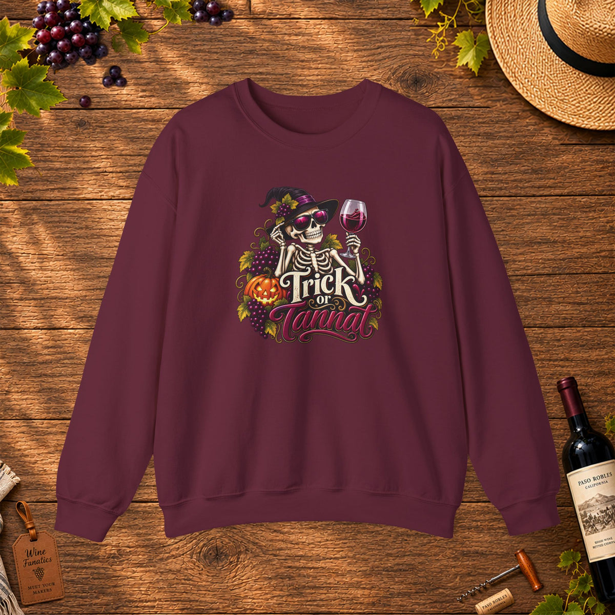 Trick Or Tannat Sweatshirt