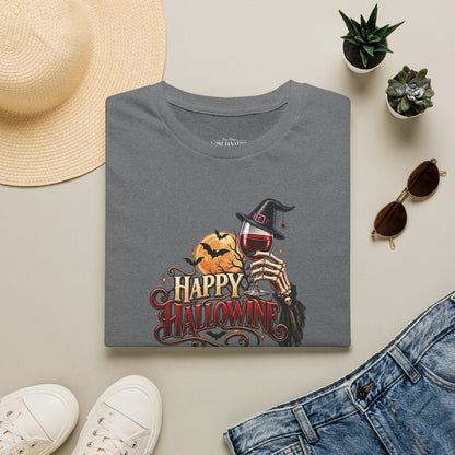 Let's Happy Hallowine Crewneck T-Shirt