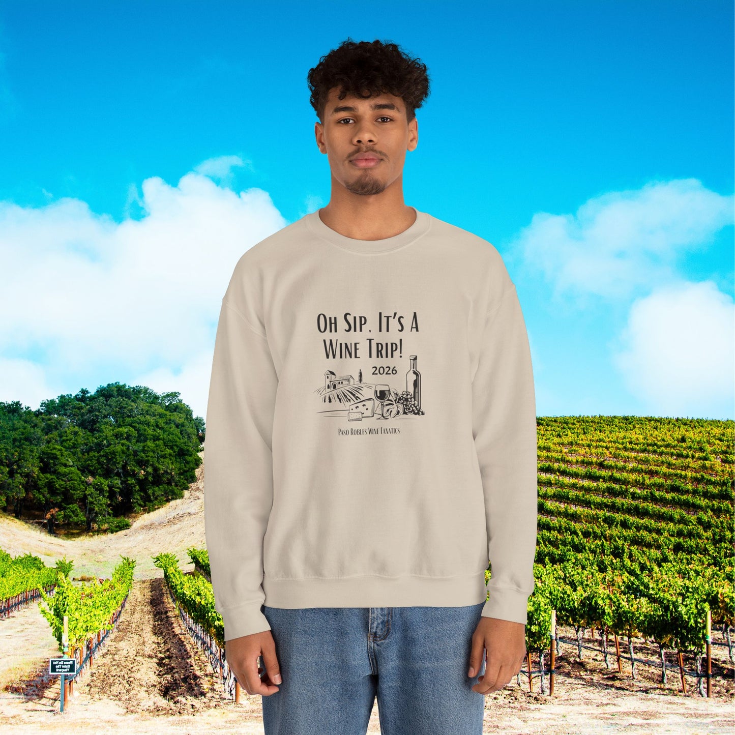Oh Sip It's A Wine Trip Sweatshirt