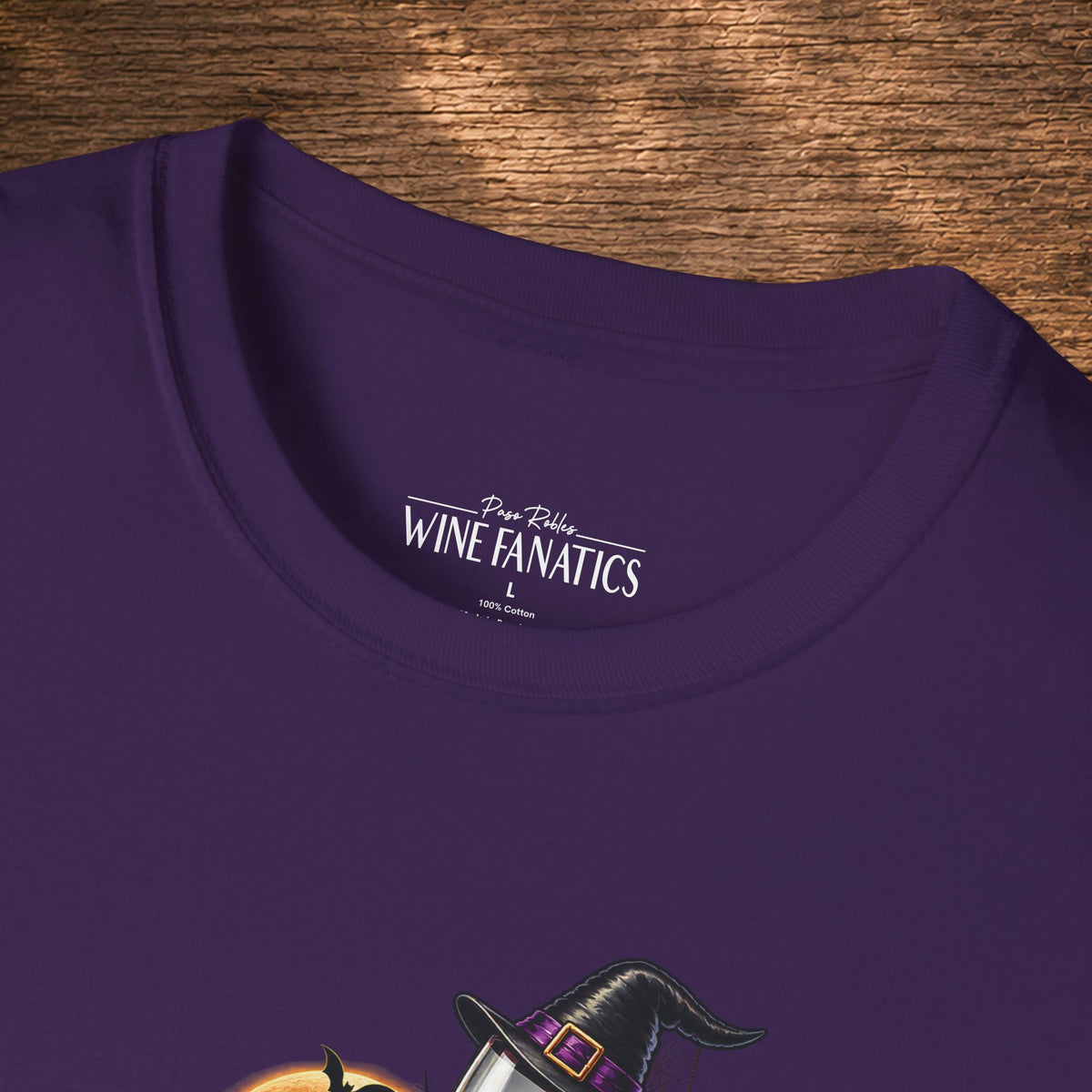 Let's Happy Hallowine Crewneck T-Shirt