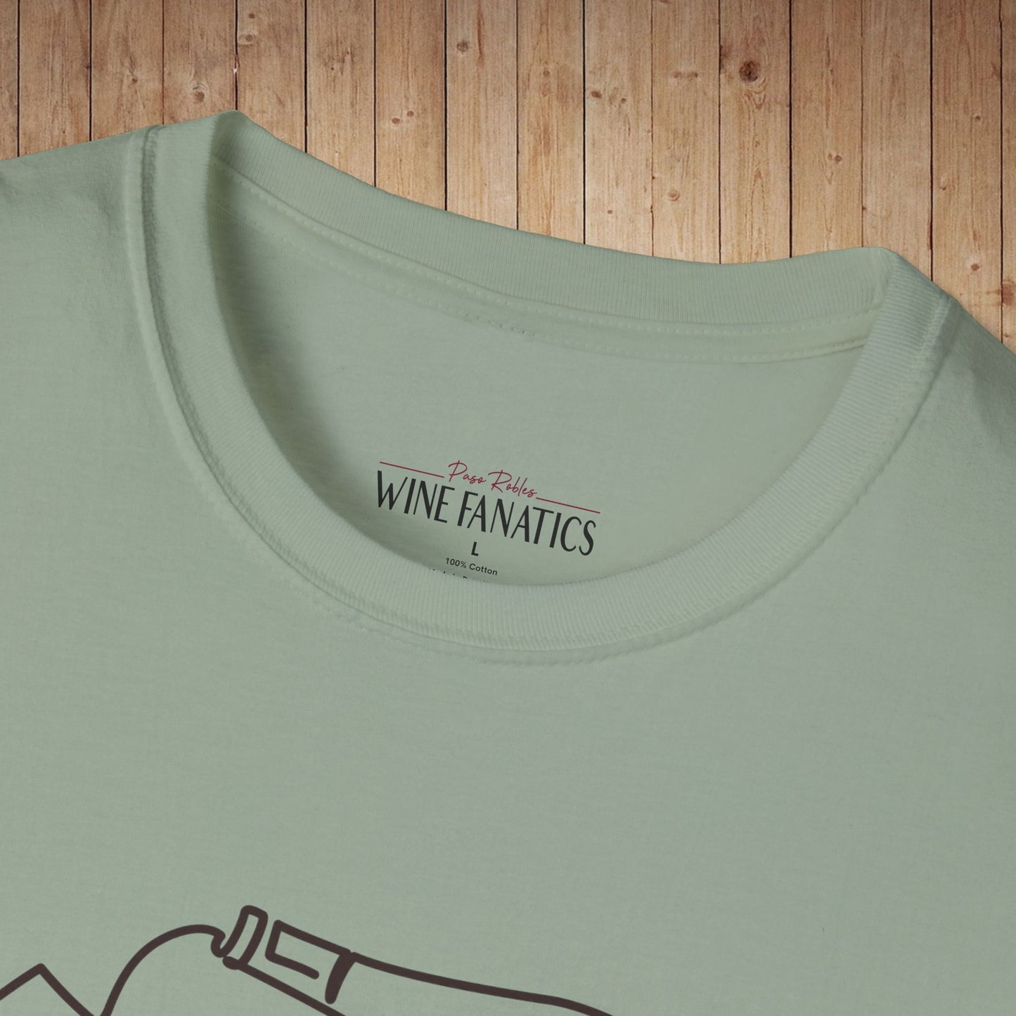 Spitters Are Quitters wine Unisex Softstyle T-Shirt