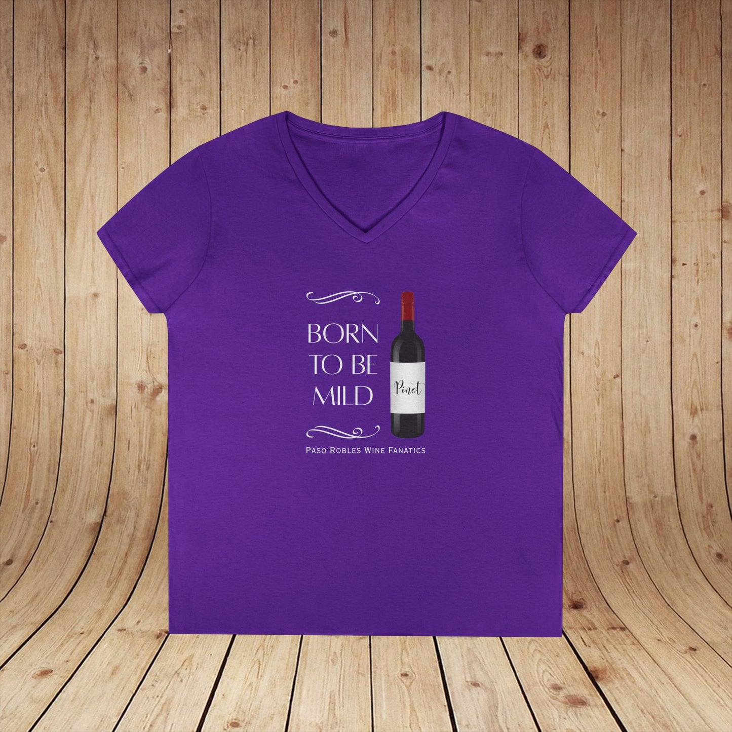 Born To Be Mild ladies V-Neck Tee