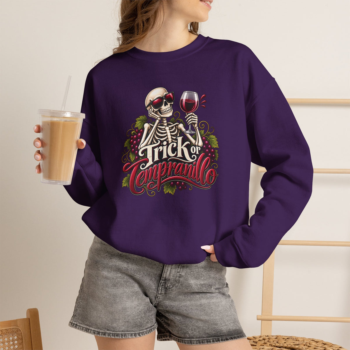Trick Or Tempranillo Sweatshirt