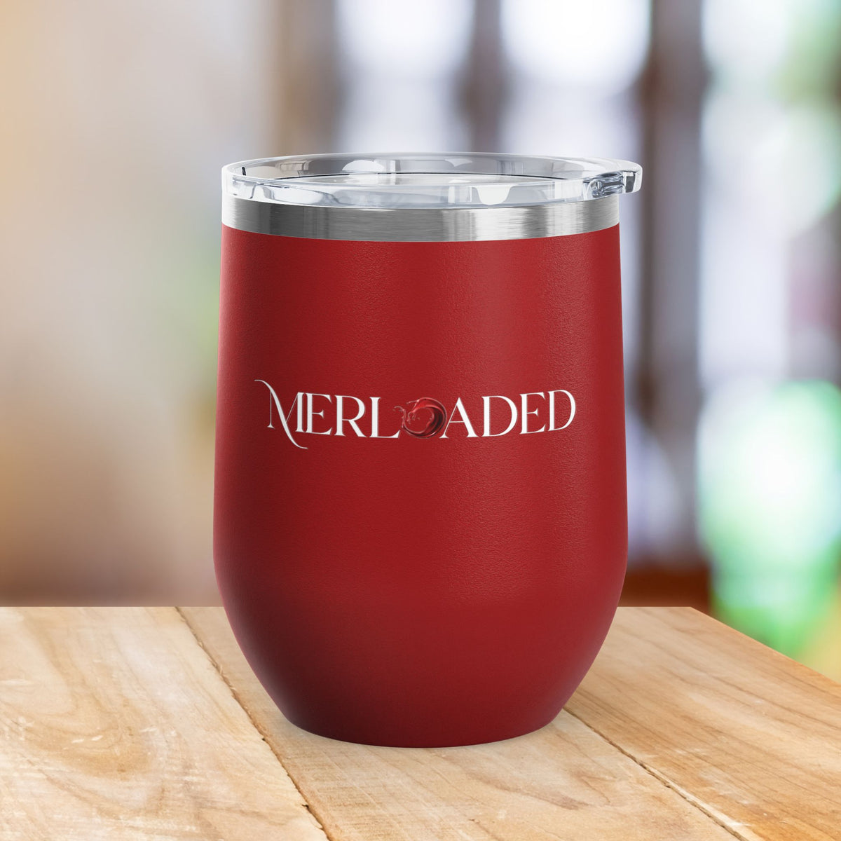Merloaded 12oz Personalized Wine Tumbler
