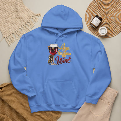Age Gets Better With Wine Hoodie