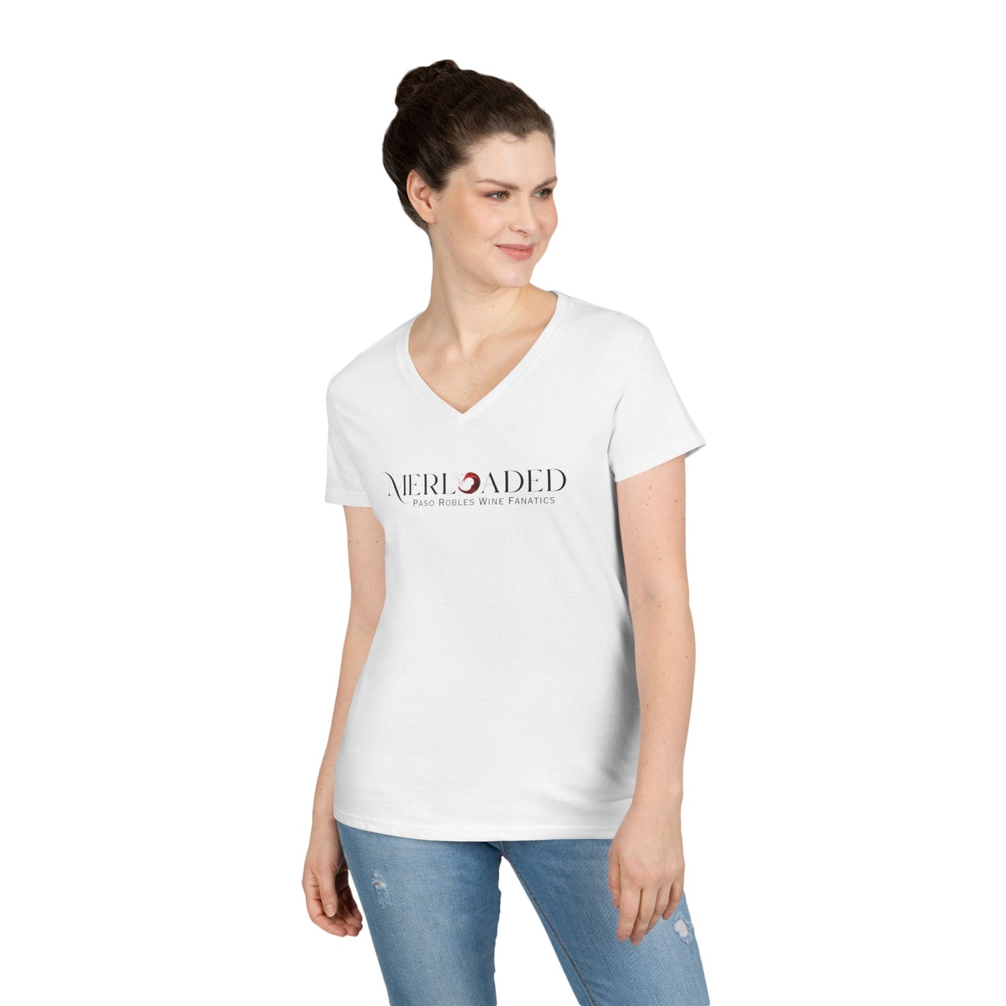 Merloaded Ladies V-Neck Tee