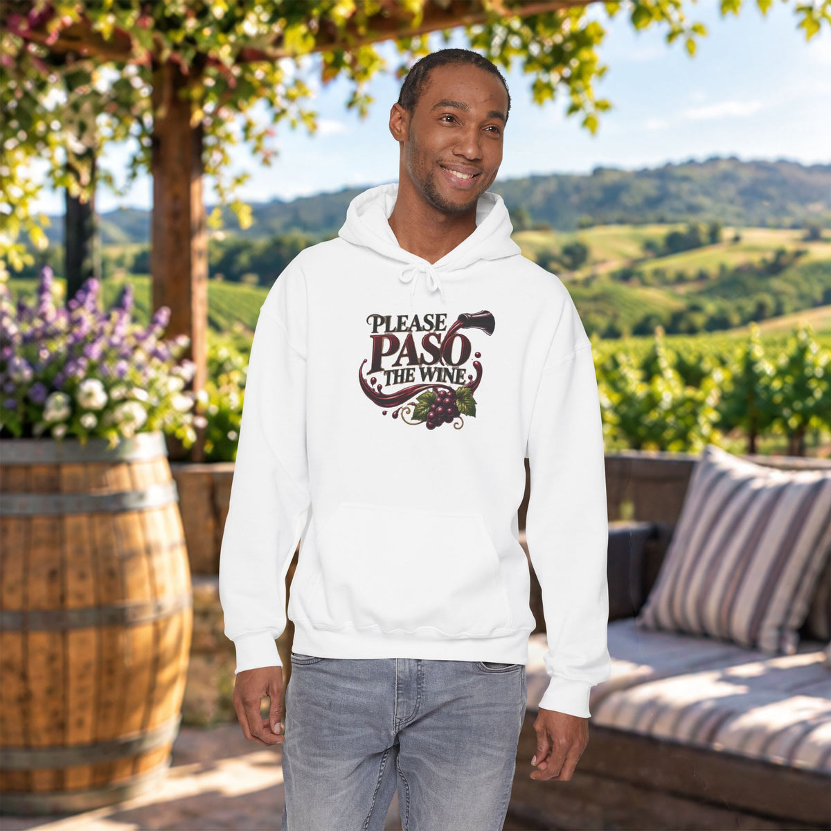 Please Paso The Wine Hoodie
